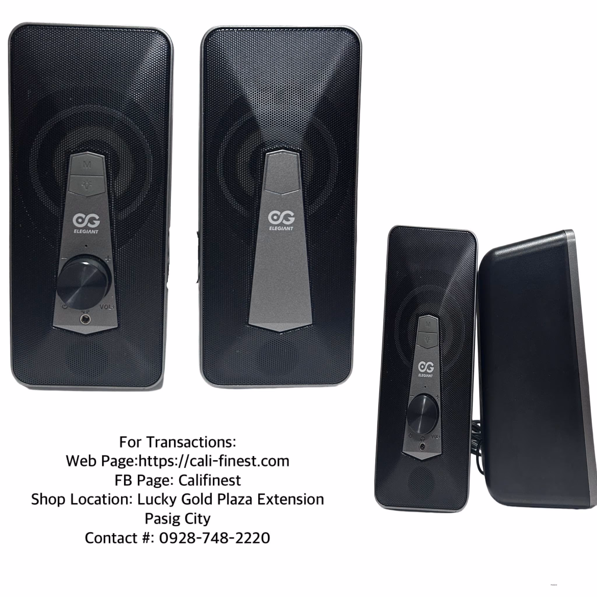 Elegiant  Multi- Media USB Speaker SR300 PLUS  EL# 381