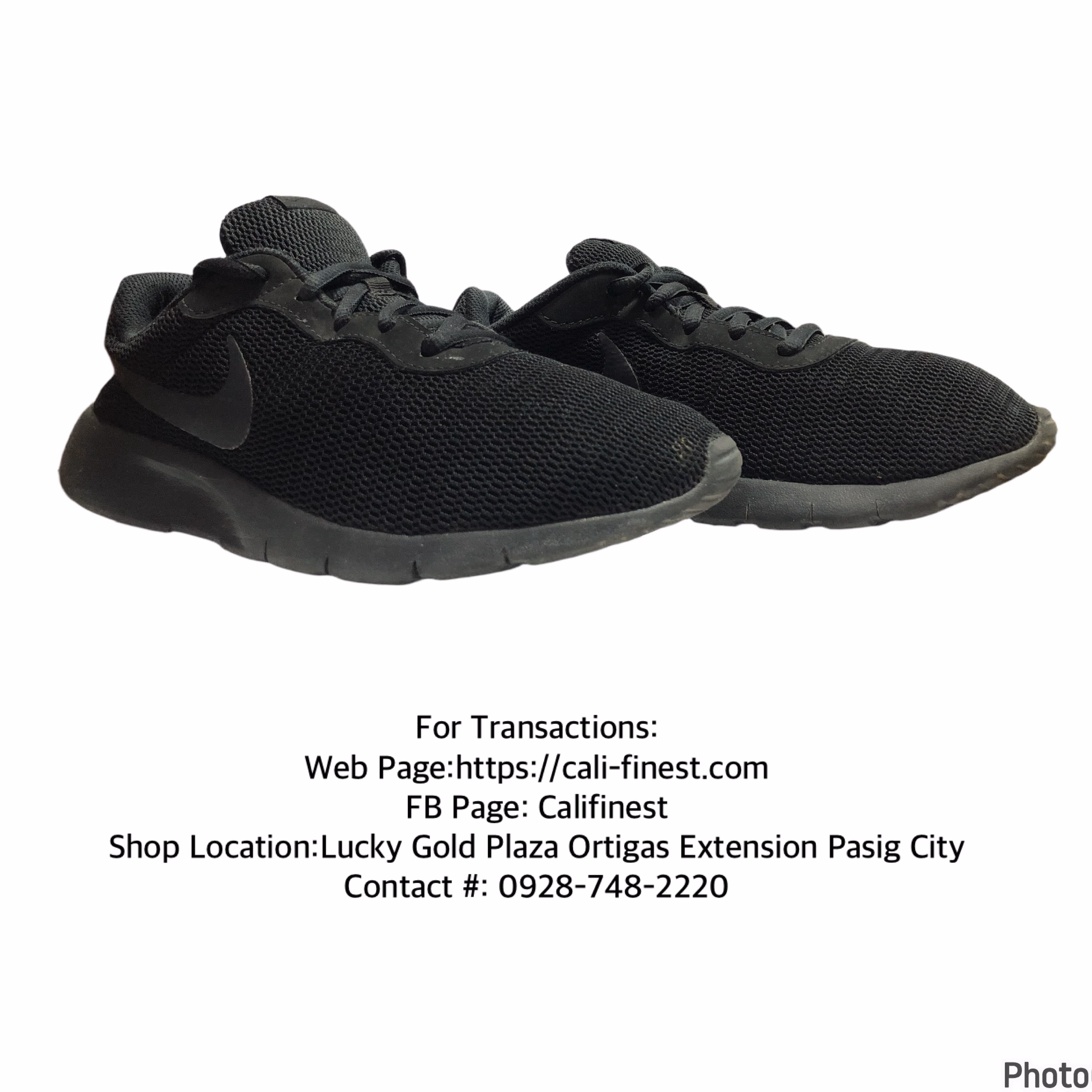 Nike Tanjun (GS) Running Shoes Black  For Women  S#773