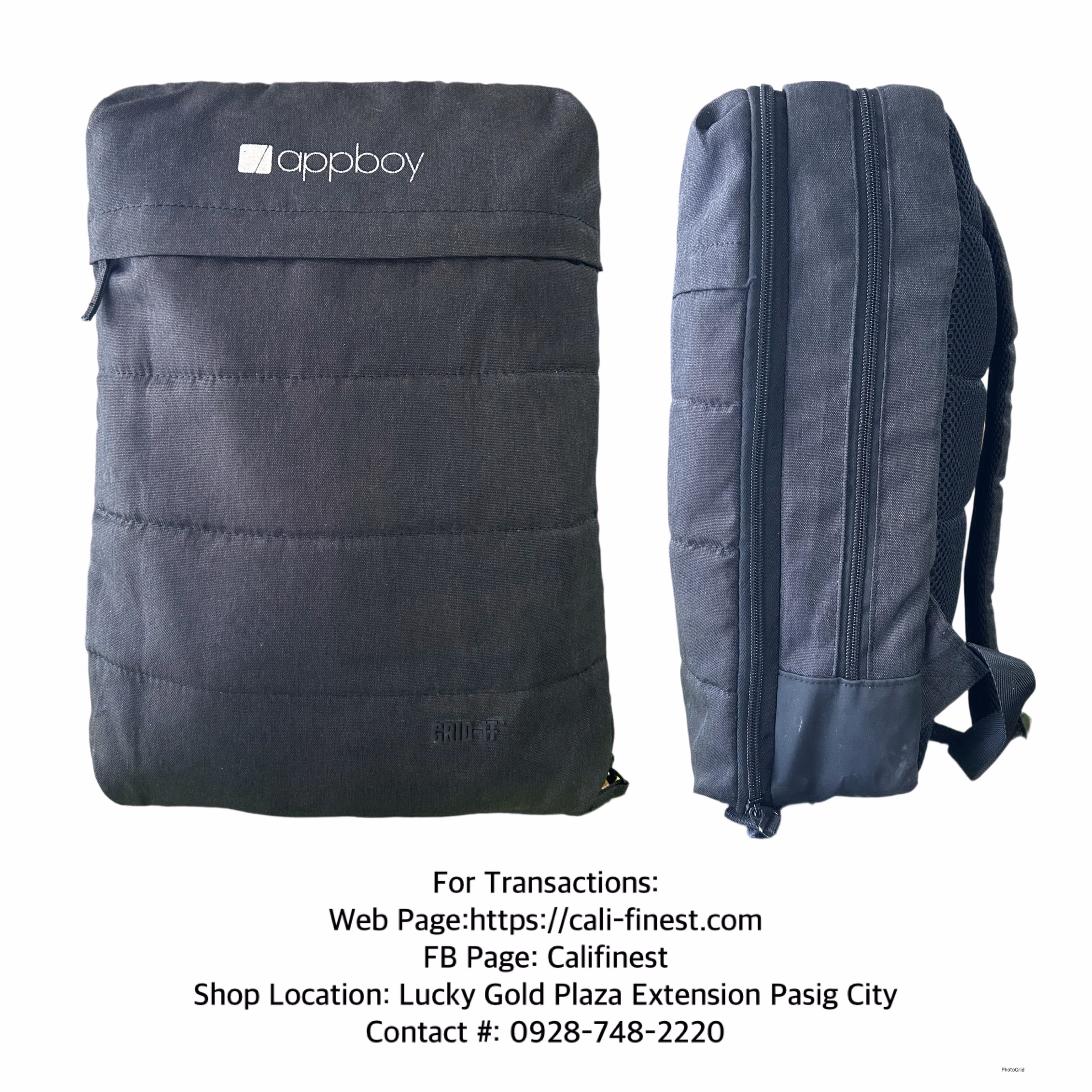 Appboy Grid-It Cocoon Tech Smart Travel & Laptop BagPack