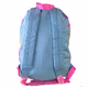 Girls Printed Colorful Rainbow Adjustable Strap Backpack