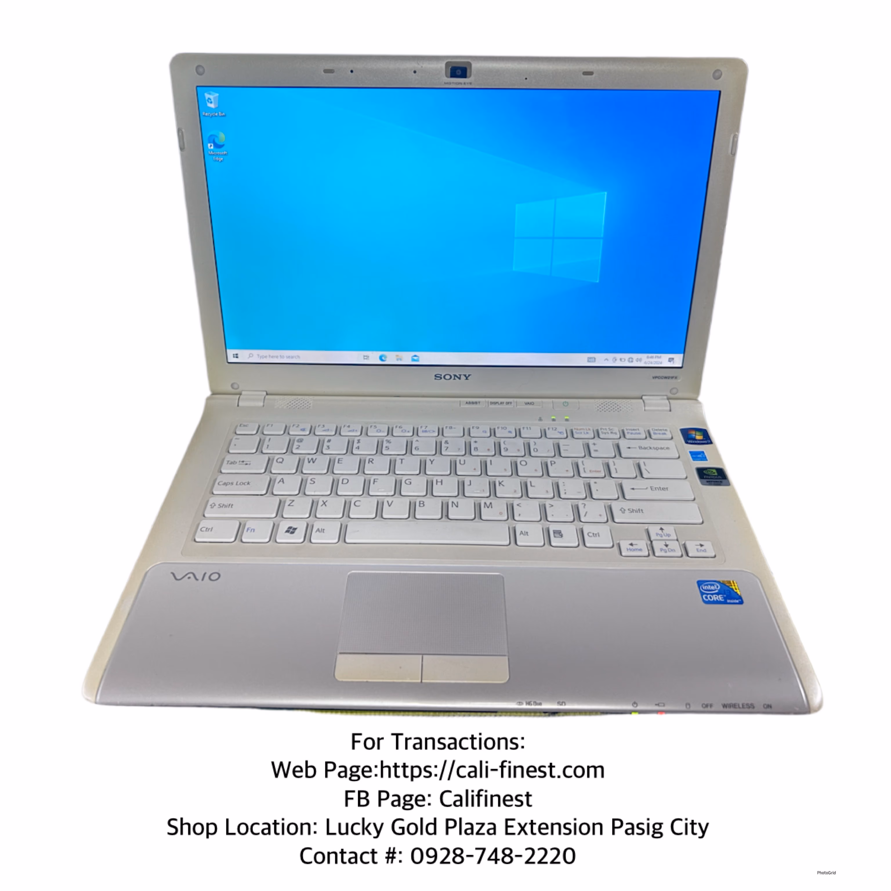 Sony Vaio Laptop PCG-61411L