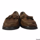 Bass Adams Men’s Brown Leather Tassel Comfort Loafers Shoes