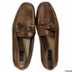 Bass Adams Men’s Brown Leather Tassel Comfort Loafers Shoes