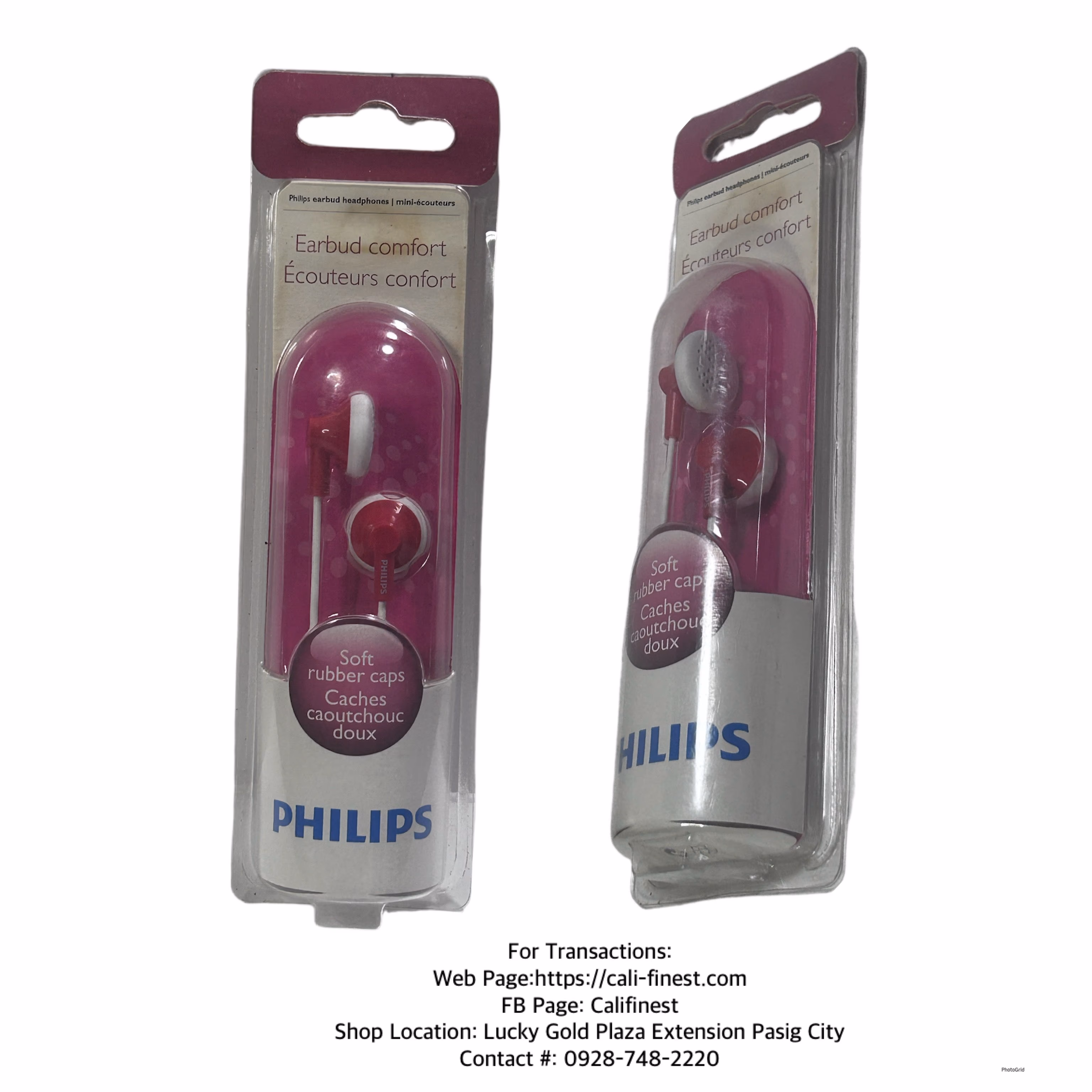 Brandnew Philips earbud headphones SHE2100PK