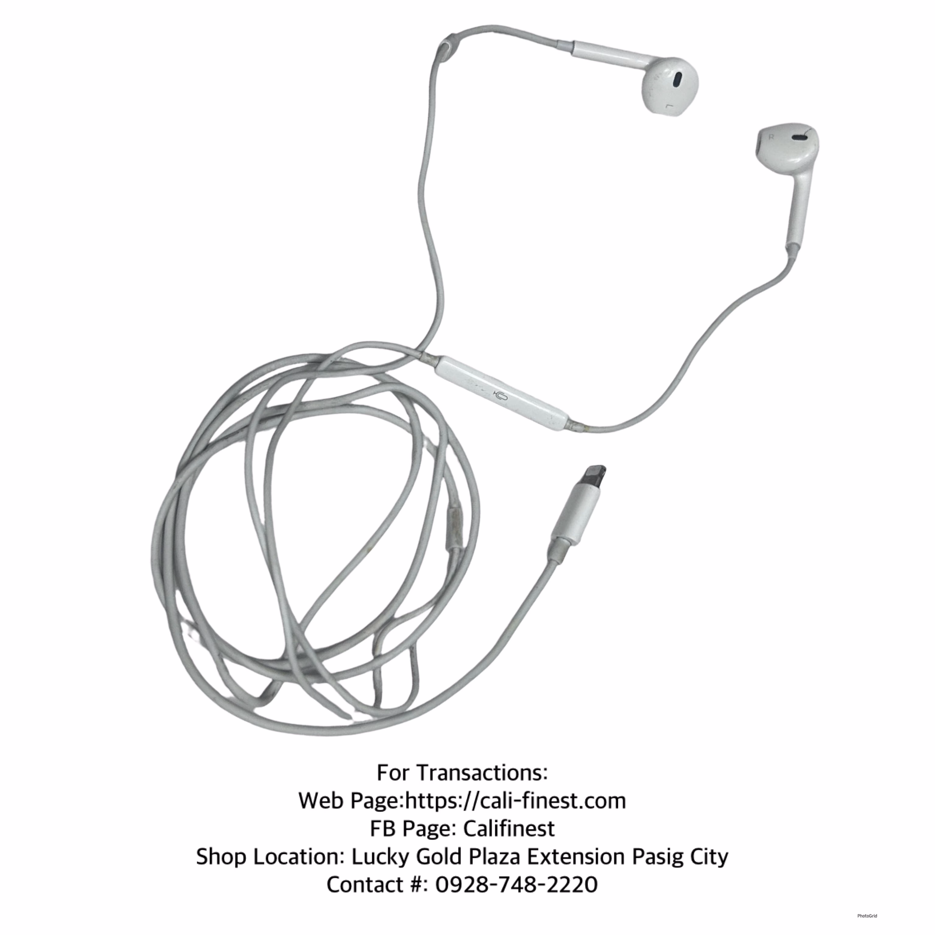 Apple lightning EarPods