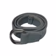 Canvas Web D Ring Belt Silver Buckle Military Style for Men & Women