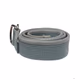 Canvas Web D Ring Belt Silver Buckle Military Style for Men & Women