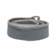 Canvas Web D Ring Belt Silver Buckle Military Style for Men & Women