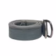 Canvas Web D Ring Belt Silver Buckle Military Style for Men & Women