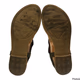 Andiamo Suede Silver Flat Sandals for Womens