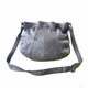 Kenneth Cole Leather Crossbody Bag for Women Grey
