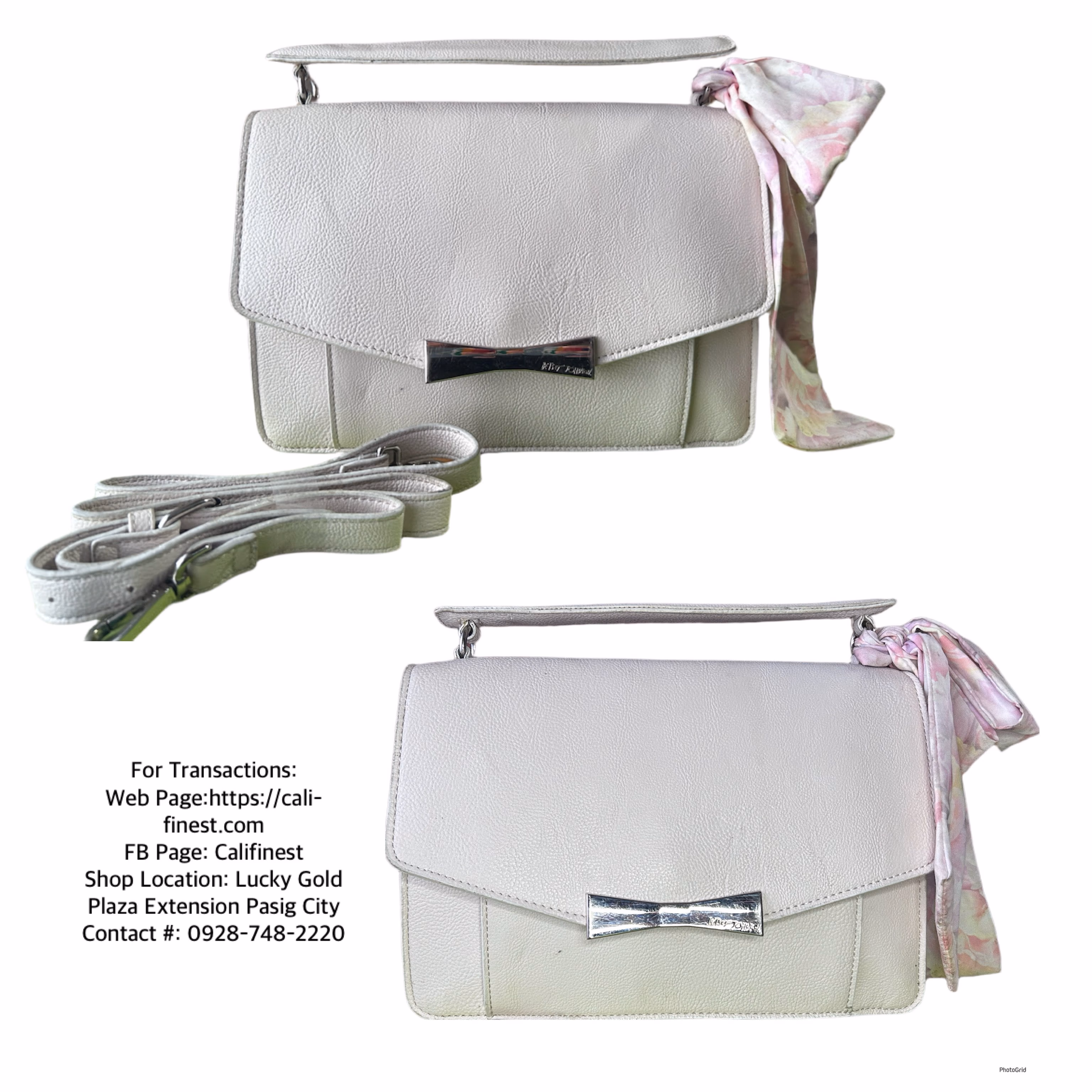 Betsey Johnson Crossbody Bag/Hand bag for Women light Pink 