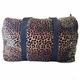 Lancome Womens Leopard Print Travel Duffle Bag
