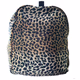 Lancome Womens Leopard Print Travel Duffle Bag
