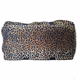 Lancome Womens Leopard Print Travel Duffle Bag