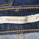 Levi Strauss & Co 710 Super Skinny Blue Jeans for Womens