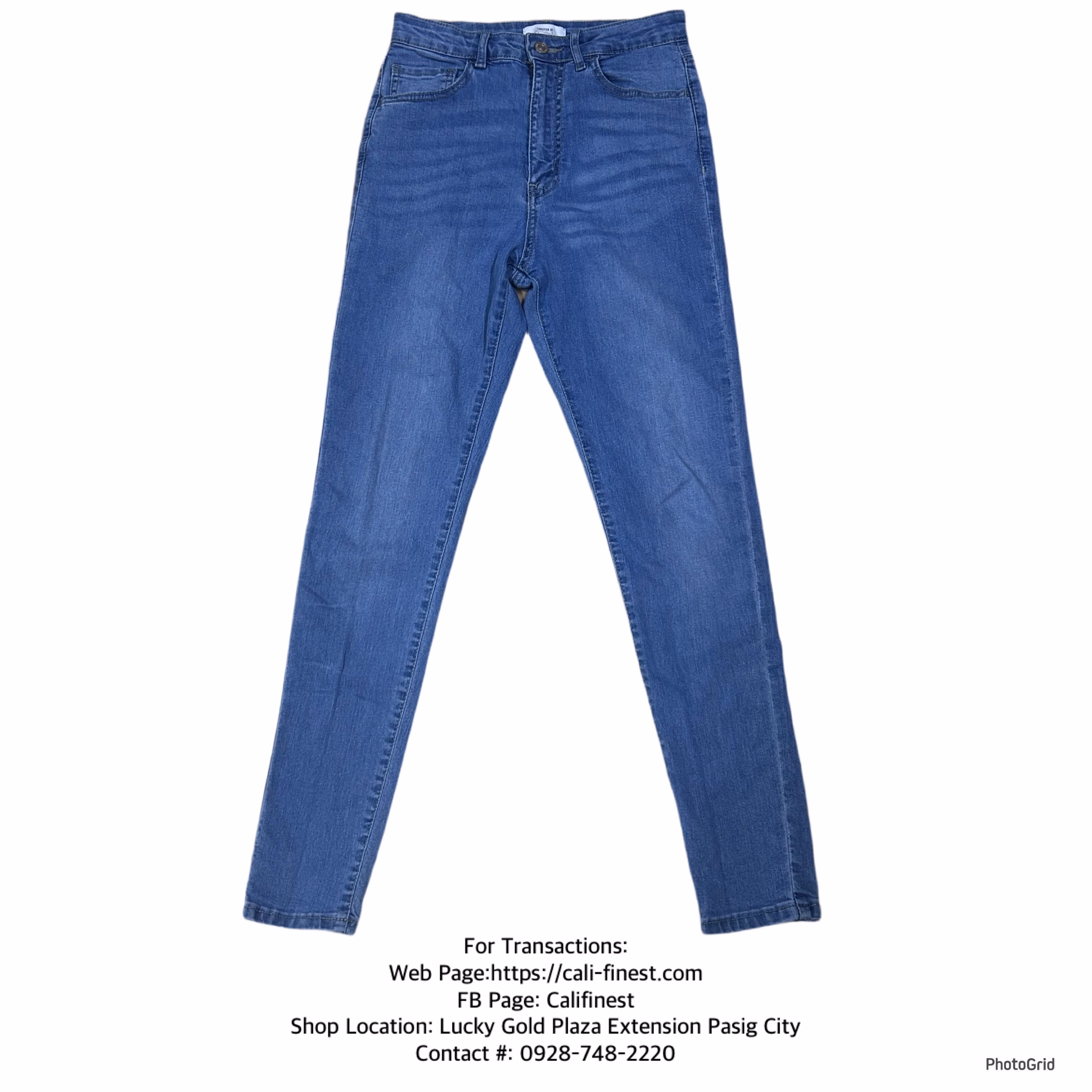 Forever 21 Stretch Denim Skinny Jeans for Womens