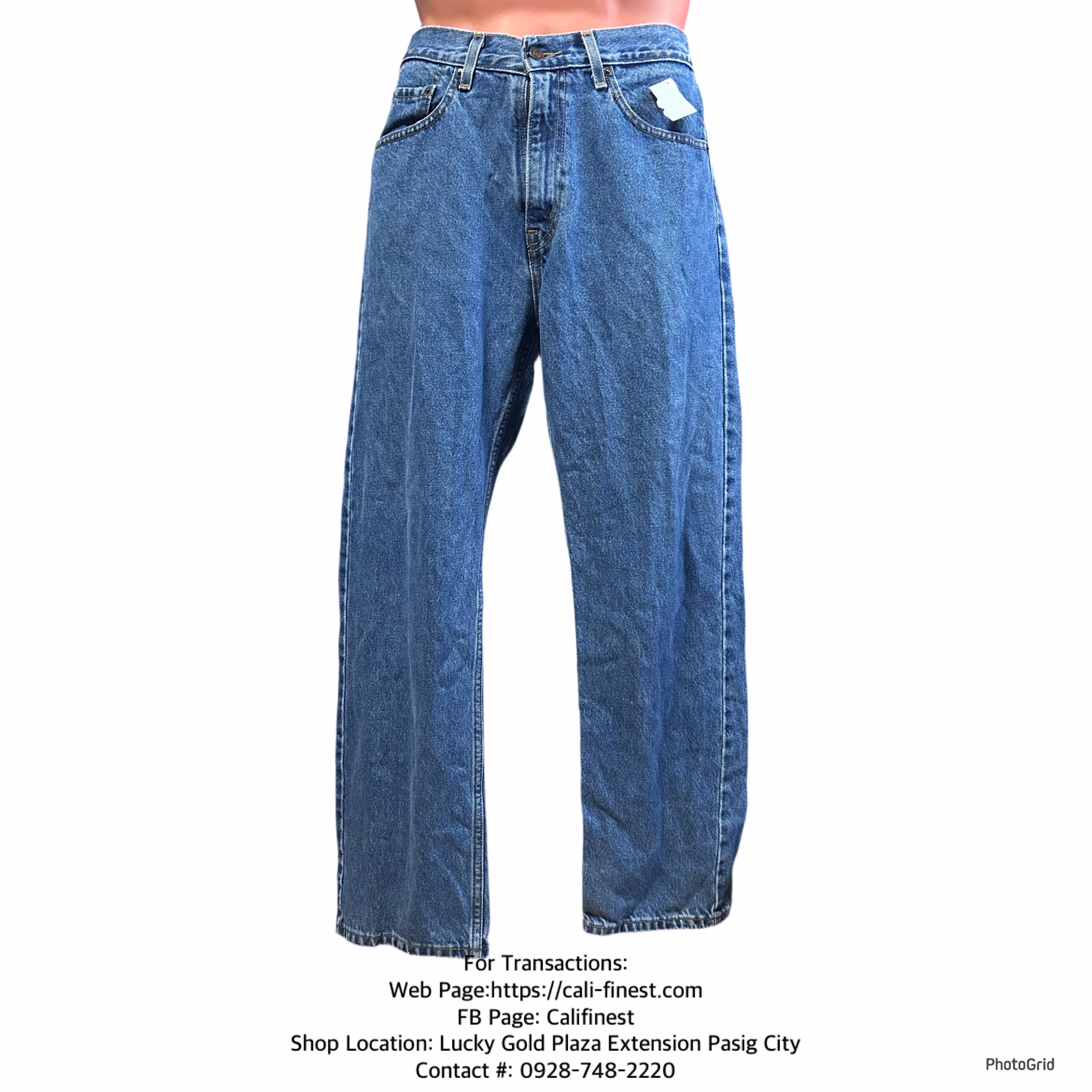 Levi Strauss & Co Regular Mens Baggy Denim Jeans