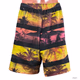 Ocean Current Board Shorts Swim Trunks for Mens