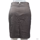 Banana Republic Pencil Skirt Brown Twill Dark Academia Corpcore Size 8