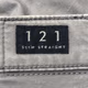 Lucky Brand 121 Slim Straight Gray Jeans for Mens