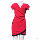 Junior’s Almost Famous Short Sleeve Bodycon Wrap Dress XL