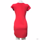 Junior’s Almost Famous Short Sleeve Bodycon Wrap Dress XL