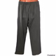 Adidas Essentials Fleece Open Hem 3-Stripes Pants Dark Gray  B#546