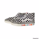 Vans Candy Hearts SK8-Hi Zip Black/White/Multi Child Shoes Size 7.0