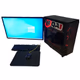 CyberPowerPc Model C Series CPU with Dell S2817Q monitor Set 