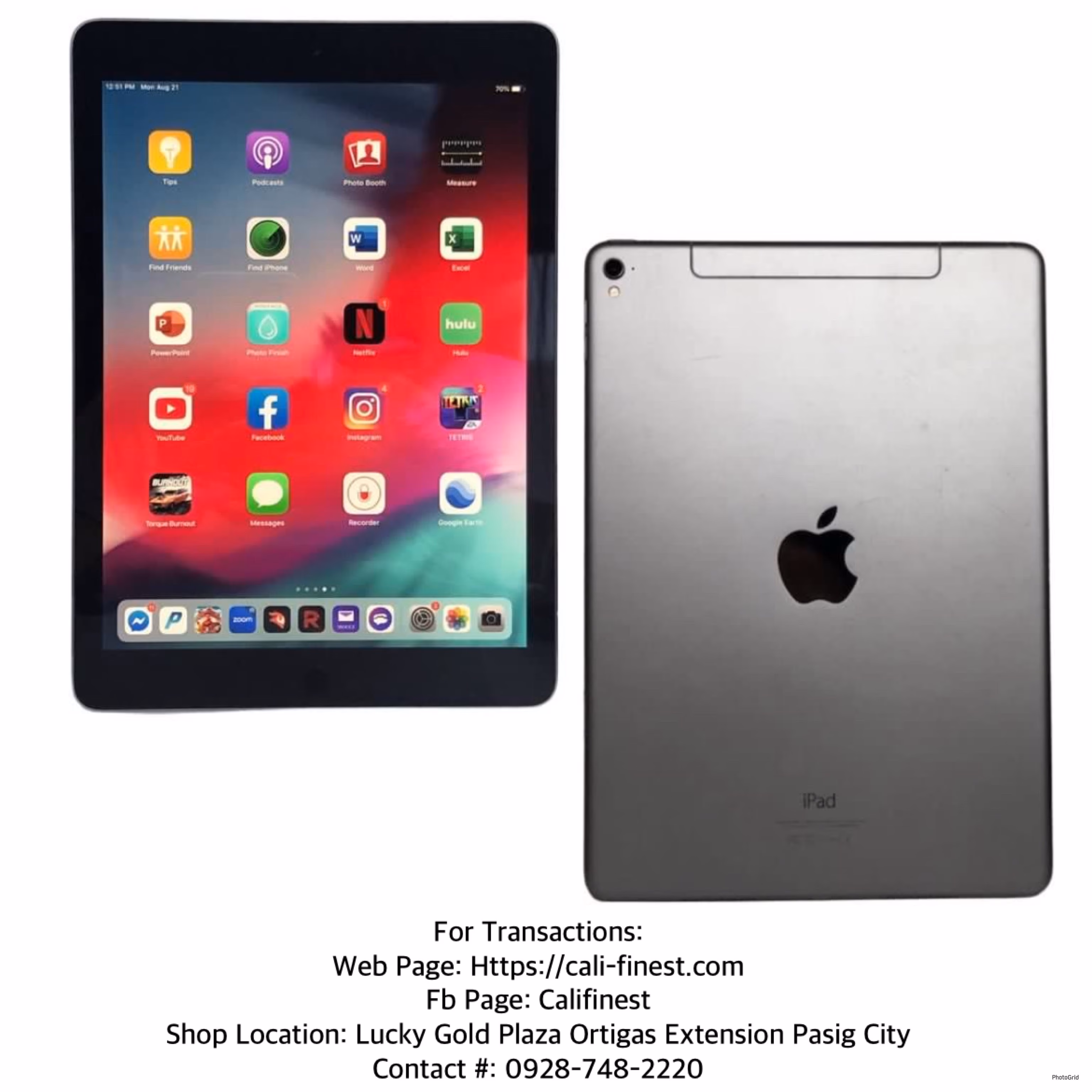 iPad Pro 32gb 1st Gen