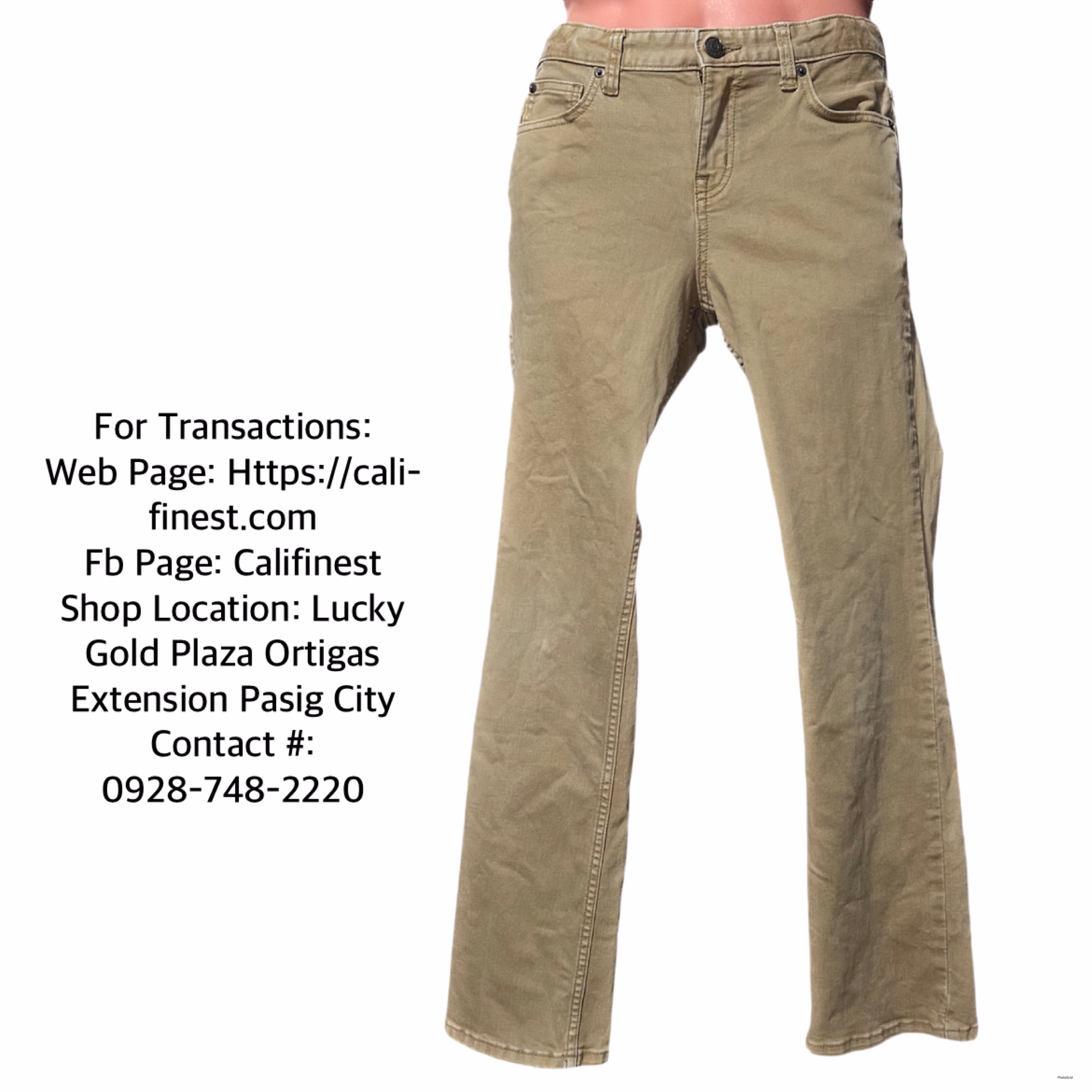 Cat & Jack Men’s Khaki Jeans Size 14