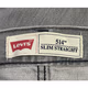 Levis 514™️ Slim Straight Gray Jeans for Mens
