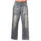 US Polo Assn. Mens Black Denim Slim Straight Jeans