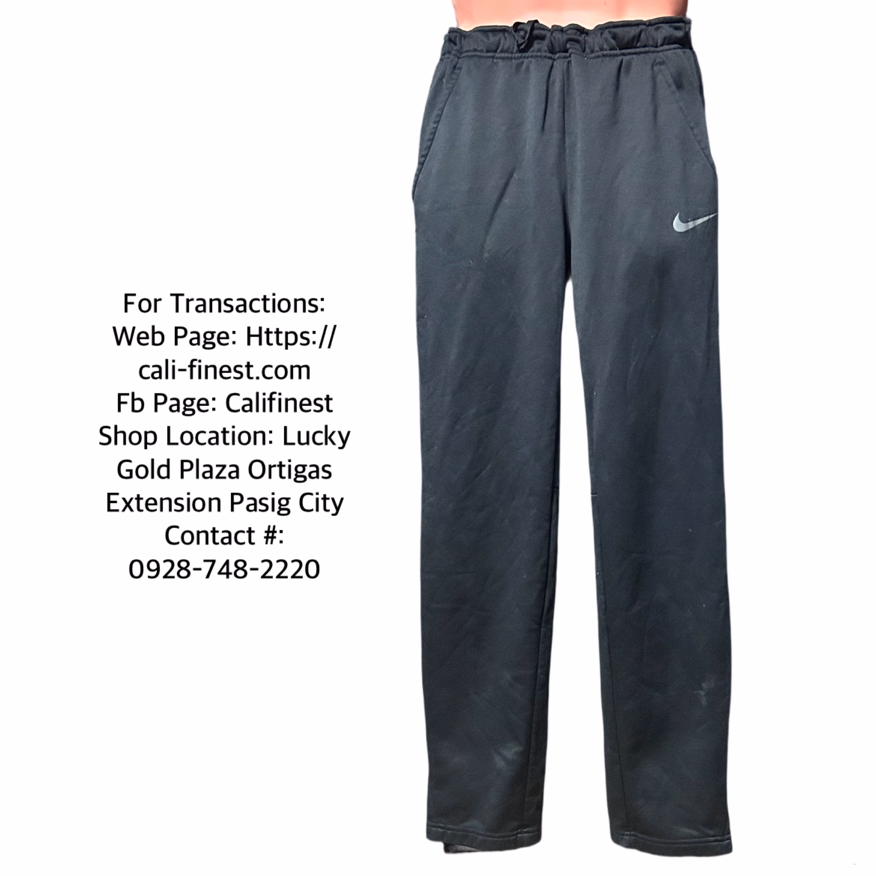 Nike Therma Fit Men’s Black Pants Size Medium