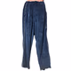 Fubu Baggy Skater Blue Suede Wide Leg Lounge Pants Size XXL