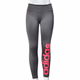 Adidas Women’s Black& Red Linear Logo Solid Tight Leggings