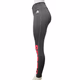 Adidas Women’s Black& Red Linear Logo Solid Tight Leggings