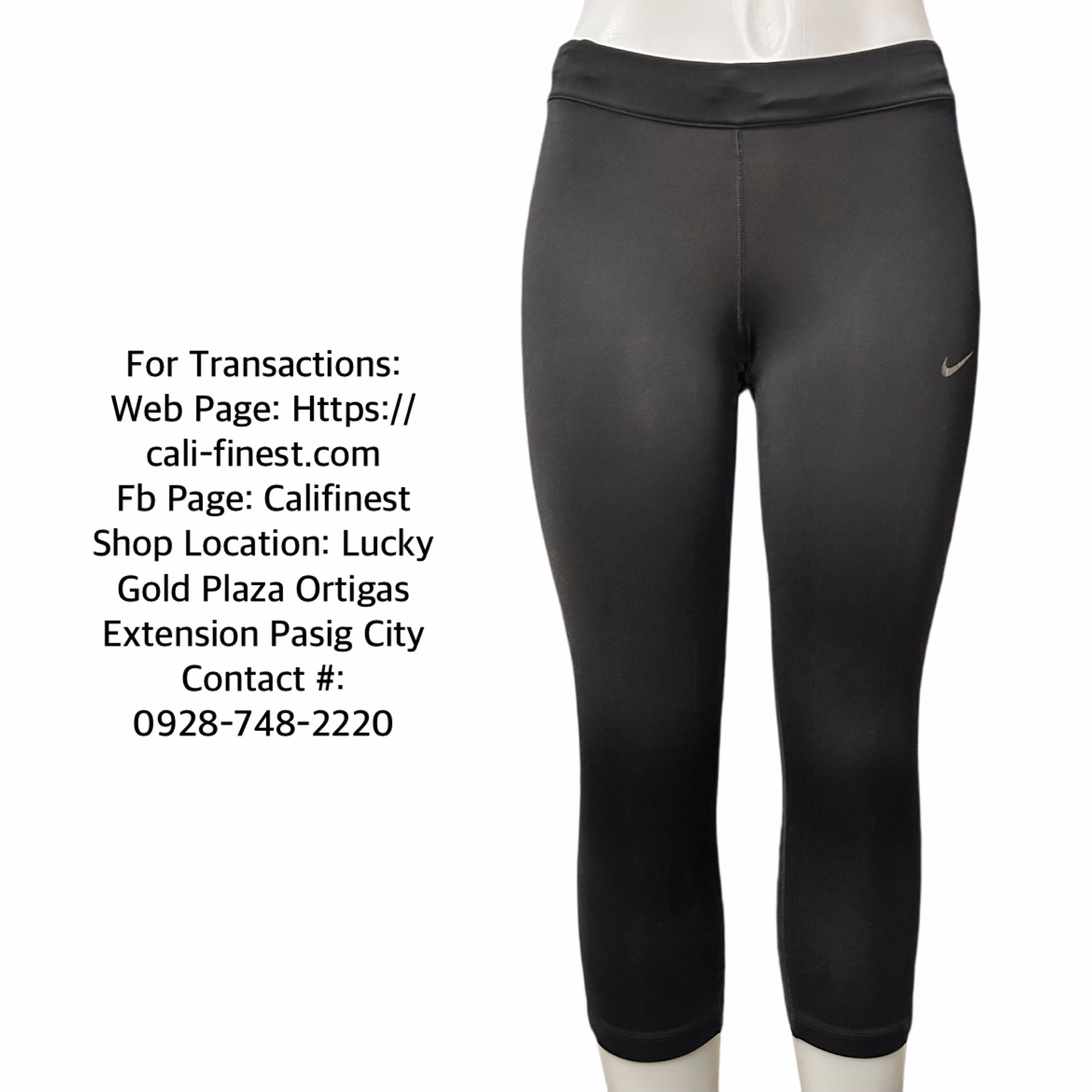 Nike Women’s Pants & Jumpsuit Capri Mesh Leggings