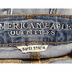 American Eagle AE Jean Shorts Blue Hi Rise Shortie Stretch Distressed