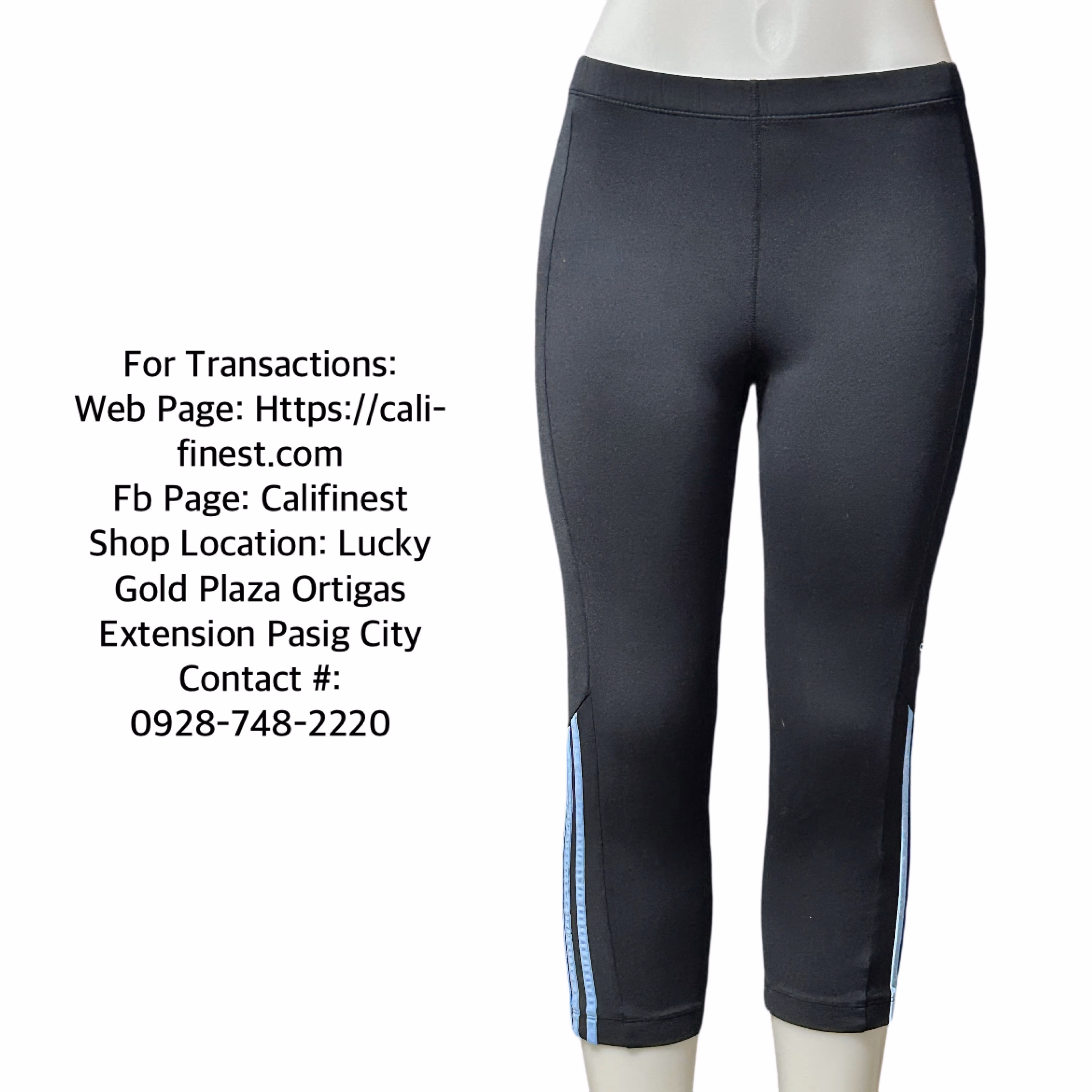 Adidas Women’s 3-stripes 3/4 Leggings