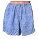 Lands’ End Swim Shorts Mens XL Blue Hawaiian Print Mesh Lined Swim Trunks