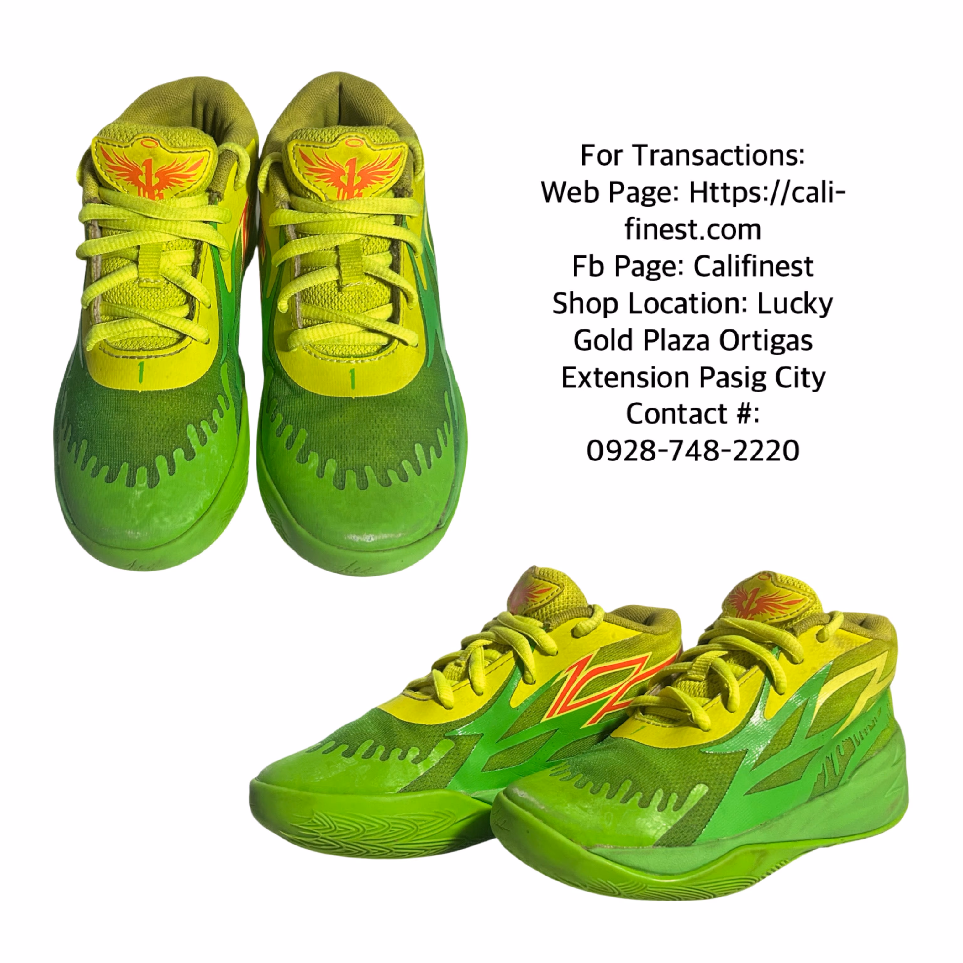 Puma Men’s Lamelo Ball Nickelodeon Slim Shoed for Kids