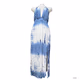 Fashion Nova TIE DYE Maxi Summer Dress 