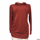 New Ingrid Isabel Maroon Shirred Tunic Maternity Sweatshirt Size XS