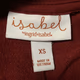 New Ingrid Isabel Maroon Shirred Tunic Maternity Sweatshirt Size XS