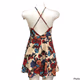 Trac Women’s Cream Floral Print Dress