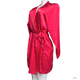 Victoria’s Secret Red Satin Robe One Size 