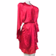 Victoria’s Secret Red Satin Robe One Size 