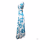 Women’s Sexy Off Shoulder Maxi Dress 2XL